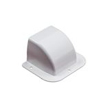 Optimal Duct ODWC-80 muur afdekkap - Wit